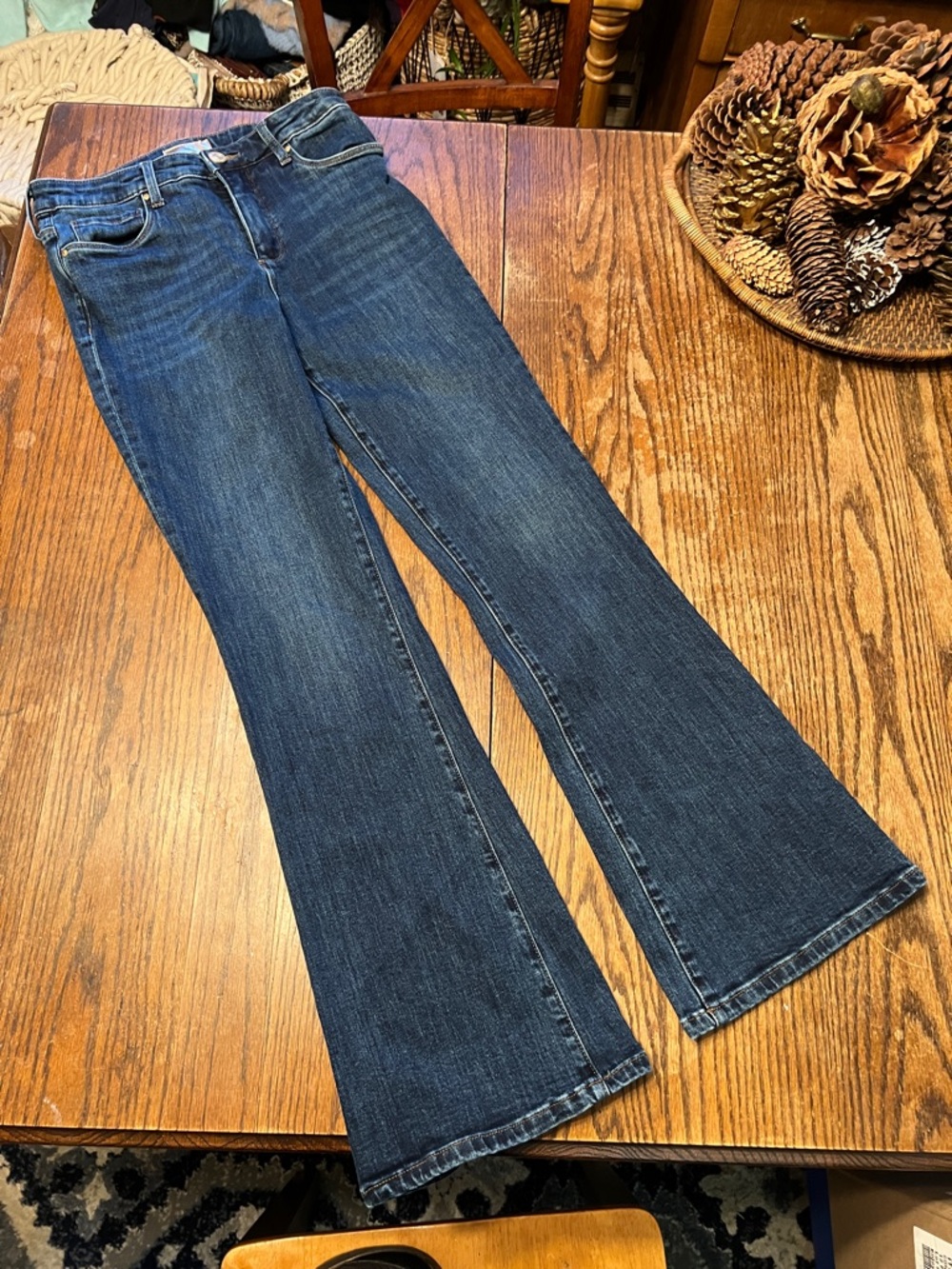 Kut from the Kloth Ana High Rise Fab AB Flared Jeans
